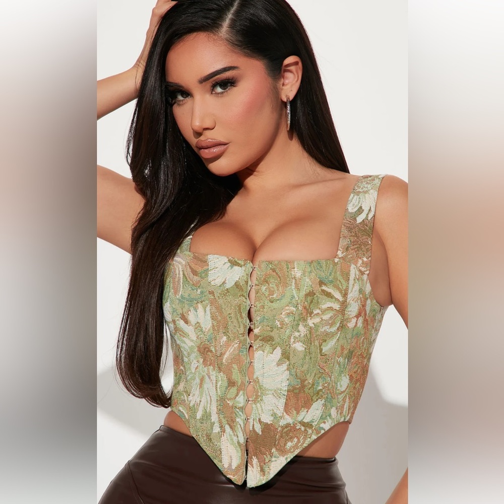 Fashion Nova More Than a Dream Corset Top